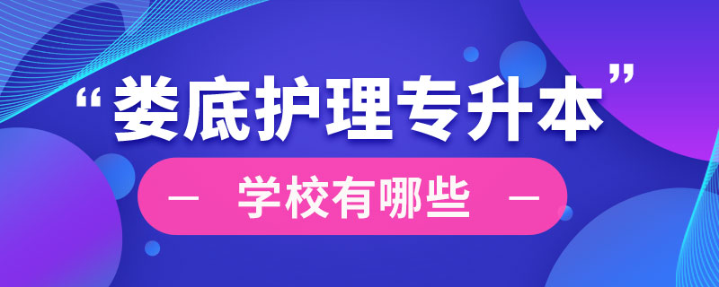 婁底護(hù)理專升本學(xué)校有哪些